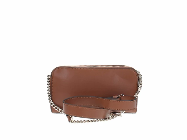 Guess schoudertas daryna status crossbody cognac bruin - afbeelding 3 van  6