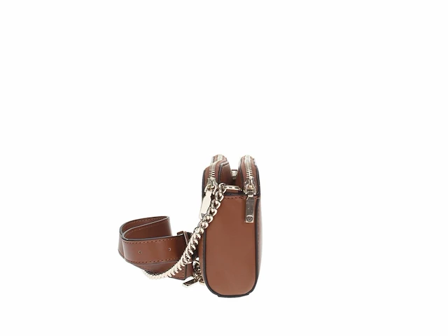 Guess schoudertas daryna status crossbody cognac bruin - afbeelding 4 van  6
