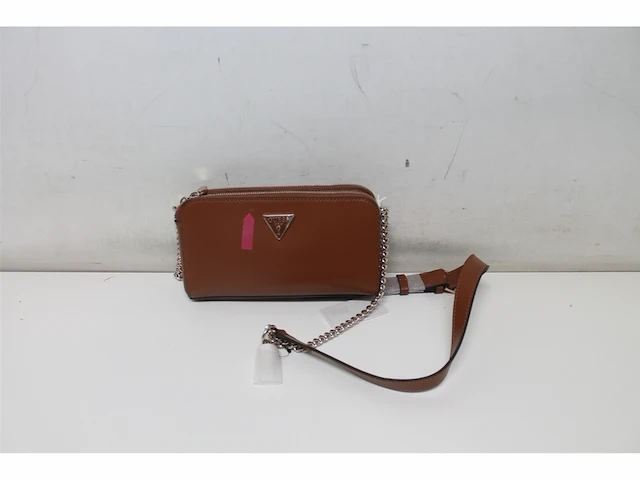 Guess schoudertas daryna status crossbody cognac bruin - afbeelding 5 van  6