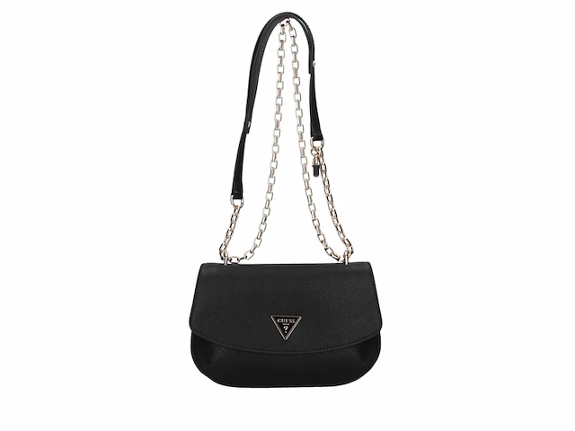 Guess schoudertas ilia convertible xbody flap black zwart - afbeelding 1 van  4