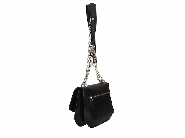 Guess schoudertas ilia convertible xbody flap black zwart - afbeelding 3 van  4