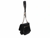 Guess schoudertas ilia convertible xbody flap black zwart - afbeelding 3 van  4