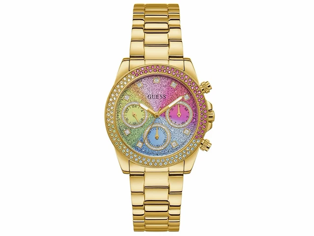 Guess sol gold gw0483l4 dameshorloge 38 mm - afbeelding 1 van  3