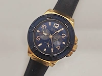 Guess steel herenhorloge met guilloche wijzerplaat - afbeelding 3 van  8