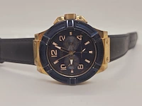 Guess steel herenhorloge met guilloche wijzerplaat - afbeelding 5 van  8