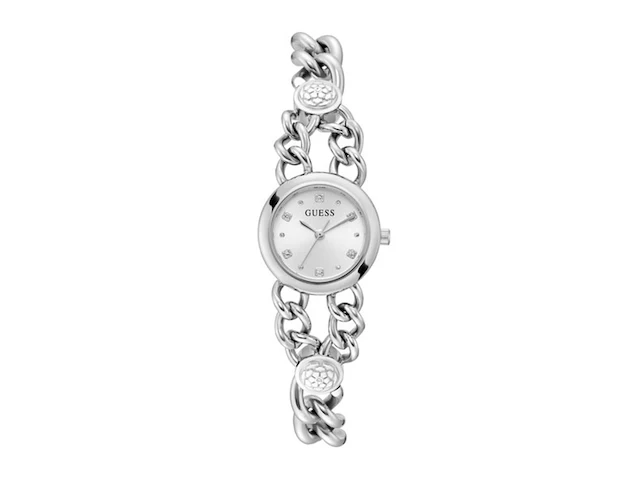 Guess vienna gw0758l1 dameshorloge 25 mm zilverkleurig - afbeelding 1 van  3