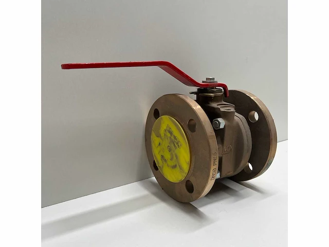 Guidi 2 inch bronze ball valve with flange - pn16 br.d50 - afbeelding 2 van  2