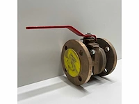 Guidi 2 inch bronze ball valve with flange - pn16 br.d50 - afbeelding 2 van  2