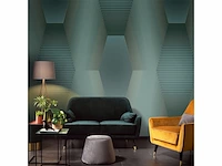 Guido maria kretschmer vliesbehang 2247-25 gmk art edition orion blauw 6-panel. 300 x 270 cm - afbeelding 2 van  3