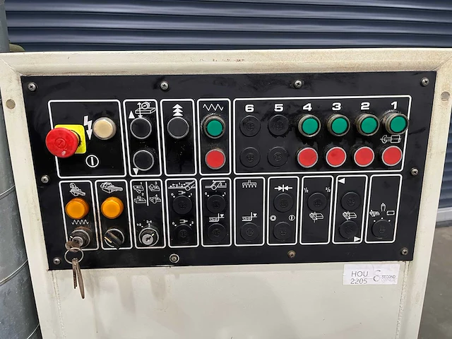 Guilliet - 1987 - kxr c3 - vierzijdige profileer- en schaafmachine - afbeelding 6 van  10