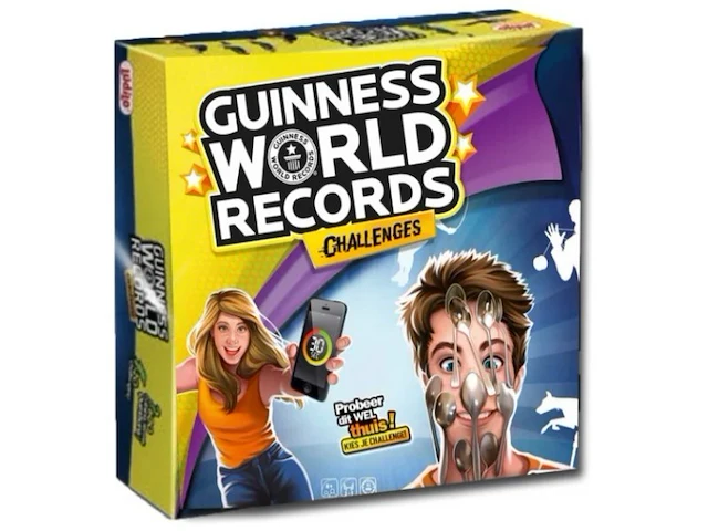 Guinness book of records spel 1x - afbeelding 1 van  5