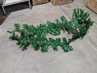 Guirlandes kerstversiering 2 dozen van 6 stuks. - afbeelding 1 van  2