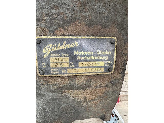 Guldner - 2lb - benzinemotor - afbeelding 1 van  5