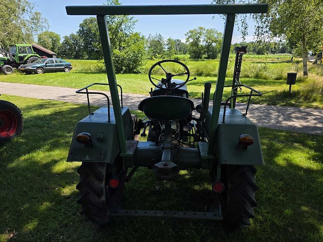 Guldner azk8k oldtimer tractor met maaibalk - afbeelding 3 van  16
