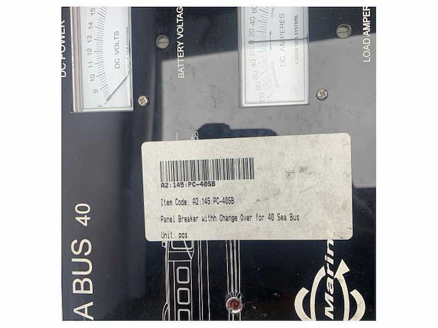 Gulf craft sea bus 40 ac | dc distribution panel 12 | 230v - afbeelding 3 van  3