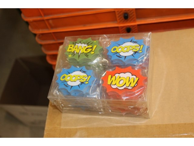 Gummen set in transparantedoos 1 doos - afbeelding 3 van  3