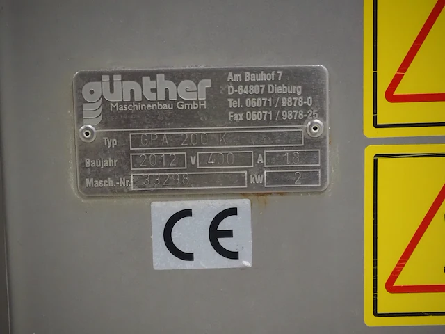 Günther maschinenbau gmbh - afbeelding 7 van  15