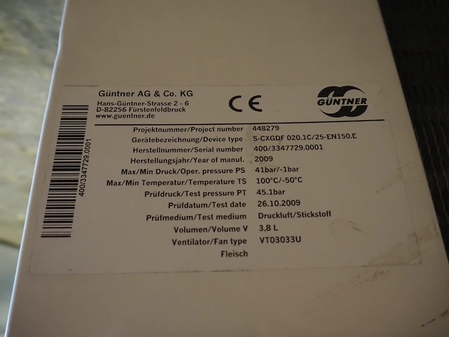 Güntner ag&co.kg - afbeelding 5 van  5