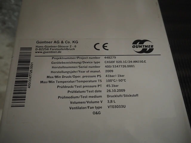 Güntner ag&co.kg - afbeelding 9 van  10
