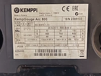 Gutsapparaat, kemppi, kempgouge arc800 - afbeelding 3 van  12