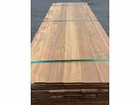 Guyana ipé hardhouten planken 21x145mm, lengte 305cm (26x) - afbeelding 1 van  4