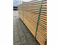 Guyana ipé hardhouten planken 21x145mm, lengte 305cm (26x) - afbeelding 3 van  4