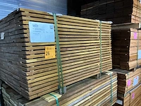 Guyana ipé hardhouten planken geschaafd 21x145mm, lengte 125cm (154x) - afbeelding 3 van  3