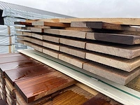 Guyana ipé hardhouten planken geschaafd 21x145mm, lengte 185cm (27x) - afbeelding 3 van  3
