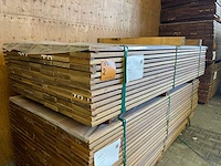 Guyana ipé hardhouten planken geschaafd 21x145mm, lengte 275cm (91x) - afbeelding 4 van  4