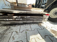 Guyana ipé hardhouten planken geschaafd 21x70mm, lengte 15/245cm 45/215cm 15/185cm (75x) - afbeelding 3 van  3