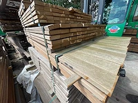 Guyana ipé hardhouten planken geschaafd 21x70mm, lengte 39/65cm 65/95cm 65/125cm 52/155cm (221x) - afbeelding 3 van  3