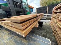 Guyana ipé hardhouten planken geschaafd 21x90mm, lengte 185cm (90x) - afbeelding 2 van  3