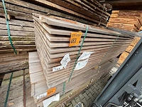 Guyana ipé hardhouten planken geschaafd 21x90mm, lengte 215-245cm (124x) - afbeelding 2 van  2