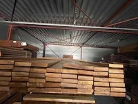 Guyana ipé hardhouten planken geschaafd 21x90mm, lengte 80/185cm 54/275cm (134x) - afbeelding 3 van  3
