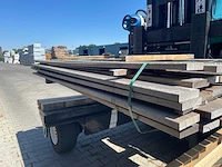 Guyana ipé hardhouten planken geschaafd 21x95mm, lengte 215cm (53x) - afbeelding 2 van  3