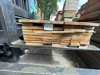 Guyana ipé hardhouten planken geschaafd 25x120mm, lengte 121/65cm 21/125cm (142x) - afbeelding 3 van  3