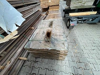 Guyana ipé hardhouten planken geschaafd 27x70mm, lengte 155cm (205x) - afbeelding 1 van  3