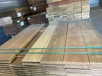Guyana ipé kopse veer en groef (buitenparket) 950x145x21mm (152x) - afbeelding 1 van  3