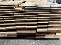 Guyana ipé kopse veer en groef (buitenparket) 950x145x21mm (152x) - afbeelding 3 van  3