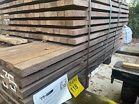 Guyana ipé latten fijnbezaagd 1250-1550x50x27mm (247x) - afbeelding 2 van  3