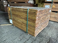 Guyana ipé latten geschaafd 1250x70x21mm (308x) - afbeelding 4 van  4