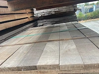 Guyana ipé planken fijnbezaagd 1250x105x27mm (171x) - afbeelding 1 van  3