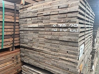 Guyana ipé planken fijnbezaagd 1250x105x27mm (171x) - afbeelding 3 van  3