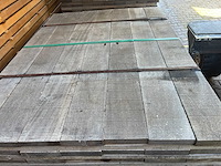 Guyana ipé planken fijnbezaagd 1250x130x27mm (133x) - afbeelding 1 van  3