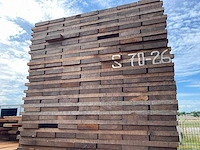 Guyana ipé planken fijnbezaagd 1250x130x27mm - afbeelding 3 van  3