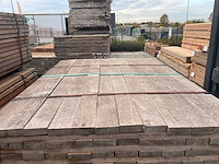 Guyana ipé planken fijnbezaagd 1250x80x27mm (228x) - afbeelding 1 van  3