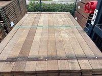 Guyana ipé planken fijnbezaagd 1550x80x27mm (228x) - afbeelding 1 van  3