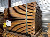 Guyana ipé planken geschaafd 1000x145x21mm (154x) - afbeelding 4 van  4