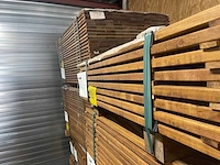 Guyana ipé planken geschaafd 1000x145x21mm (56x) - afbeelding 2 van  3