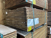 Guyana ipé planken geschaafd 1250x145x21mm (109x) - afbeelding 4 van  4
